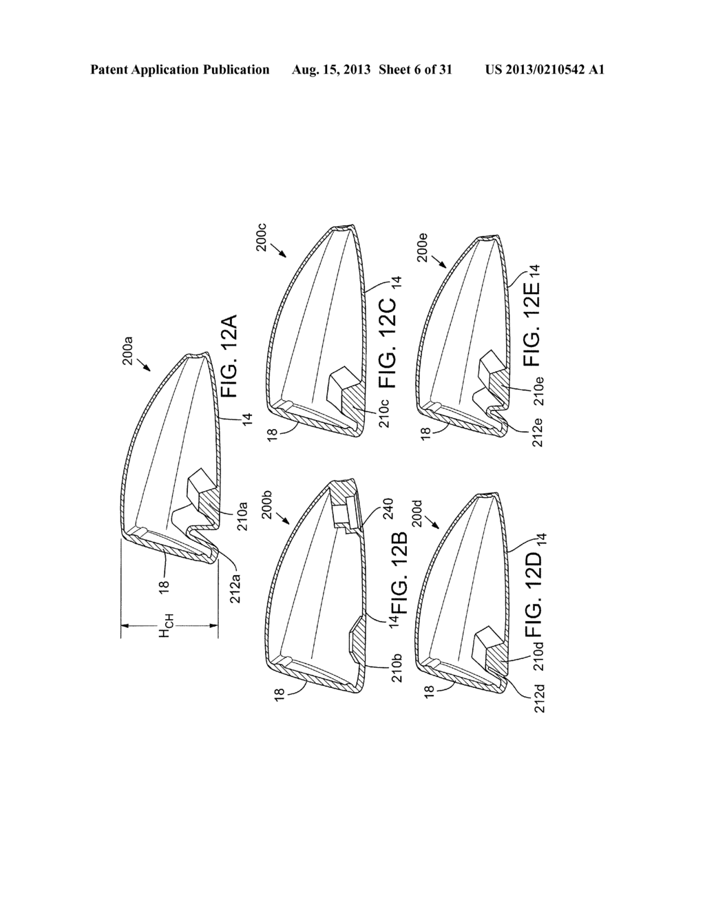 FAIRWAY WOOD CENTER OF GRAVITY PROJECTION - diagram, schematic, and image 07