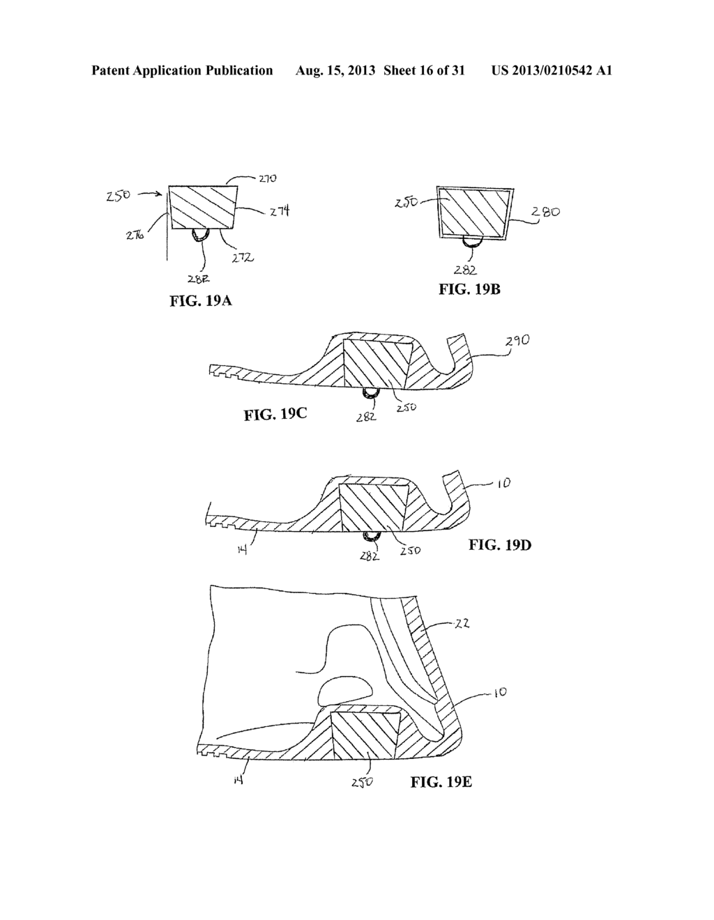 FAIRWAY WOOD CENTER OF GRAVITY PROJECTION - diagram, schematic, and image 17