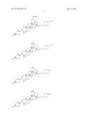 C-3 CYCLOALKENYL TRITERPENOIDS WITH HIV MATURATION INHIBITORY ACTIVITY diagram and image