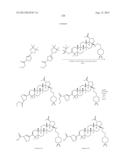 C-3 CYCLOALKENYL TRITERPENOIDS WITH HIV MATURATION INHIBITORY ACTIVITY diagram and image