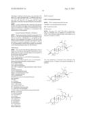 C-3 CYCLOALKENYL TRITERPENOIDS WITH HIV MATURATION INHIBITORY ACTIVITY diagram and image