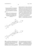 C-3 CYCLOALKENYL TRITERPENOIDS WITH HIV MATURATION INHIBITORY ACTIVITY diagram and image