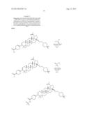 C-3 CYCLOALKENYL TRITERPENOIDS WITH HIV MATURATION INHIBITORY ACTIVITY diagram and image