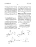 C-3 CYCLOALKENYL TRITERPENOIDS WITH HIV MATURATION INHIBITORY ACTIVITY diagram and image