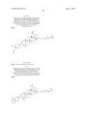 C-3 CYCLOALKENYL TRITERPENOIDS WITH HIV MATURATION INHIBITORY ACTIVITY diagram and image