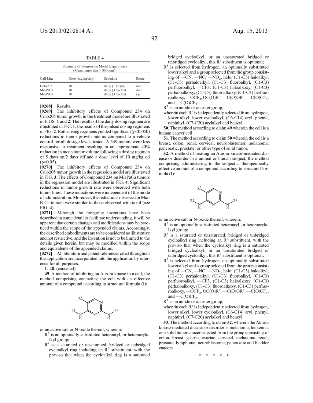Cycloalkyl Substituted Pyrimidinediamine Compounds And Their Uses - diagram, schematic, and image 96