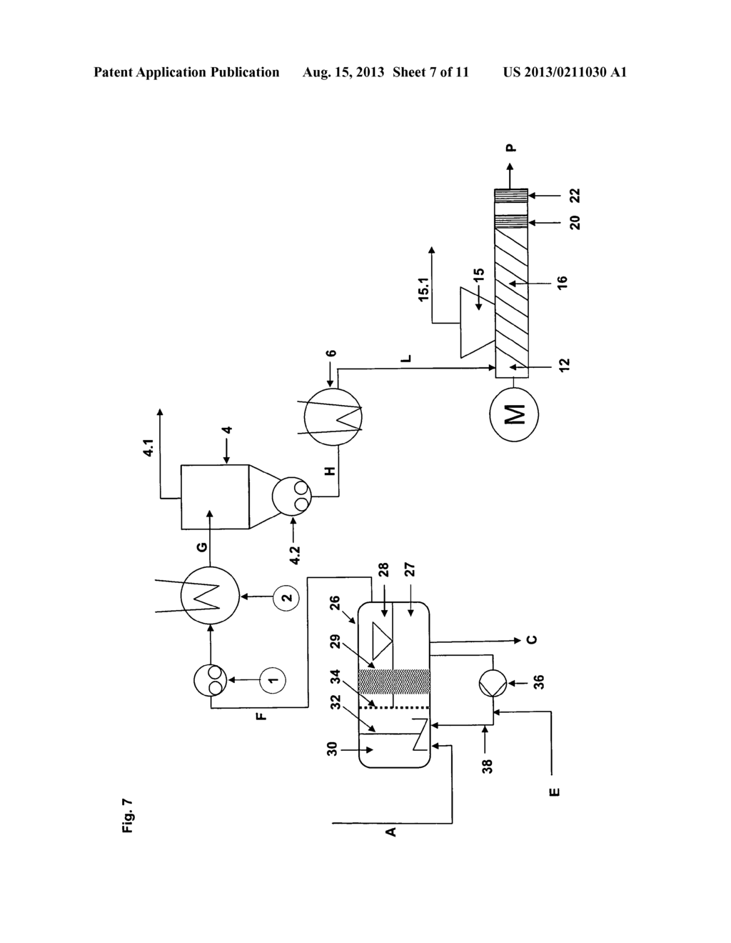 PROCESS FOR THE PRODUCTION OF WATER AND SOLVENT-FREE POLYMERS - diagram, schematic, and image 08