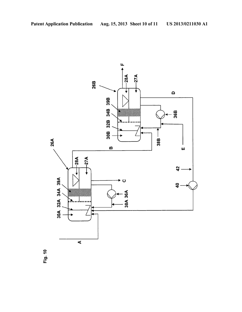 PROCESS FOR THE PRODUCTION OF WATER AND SOLVENT-FREE POLYMERS - diagram, schematic, and image 11