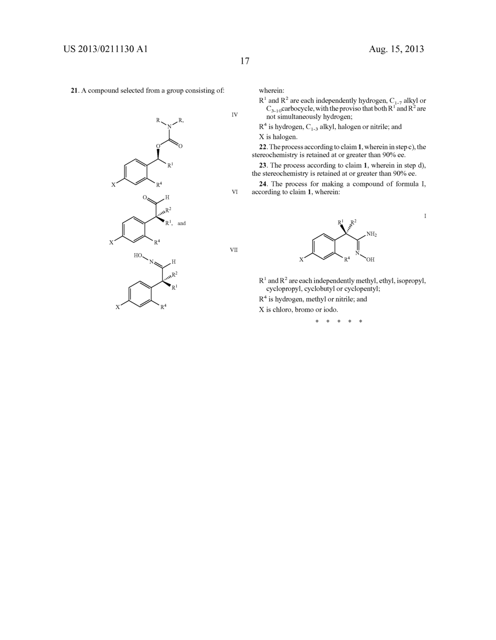 PROCESS FOR PREPARING CARBOXAMIDINE COMPOUNDS - diagram, schematic, and image 18