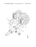 HYDRAULIC WHEEL SUSPENSION SYSTEM FOR A 3-WHEELED MOTORCYCLE diagram and image