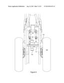 HYDRAULIC WHEEL SUSPENSION SYSTEM FOR A 3-WHEELED MOTORCYCLE diagram and image