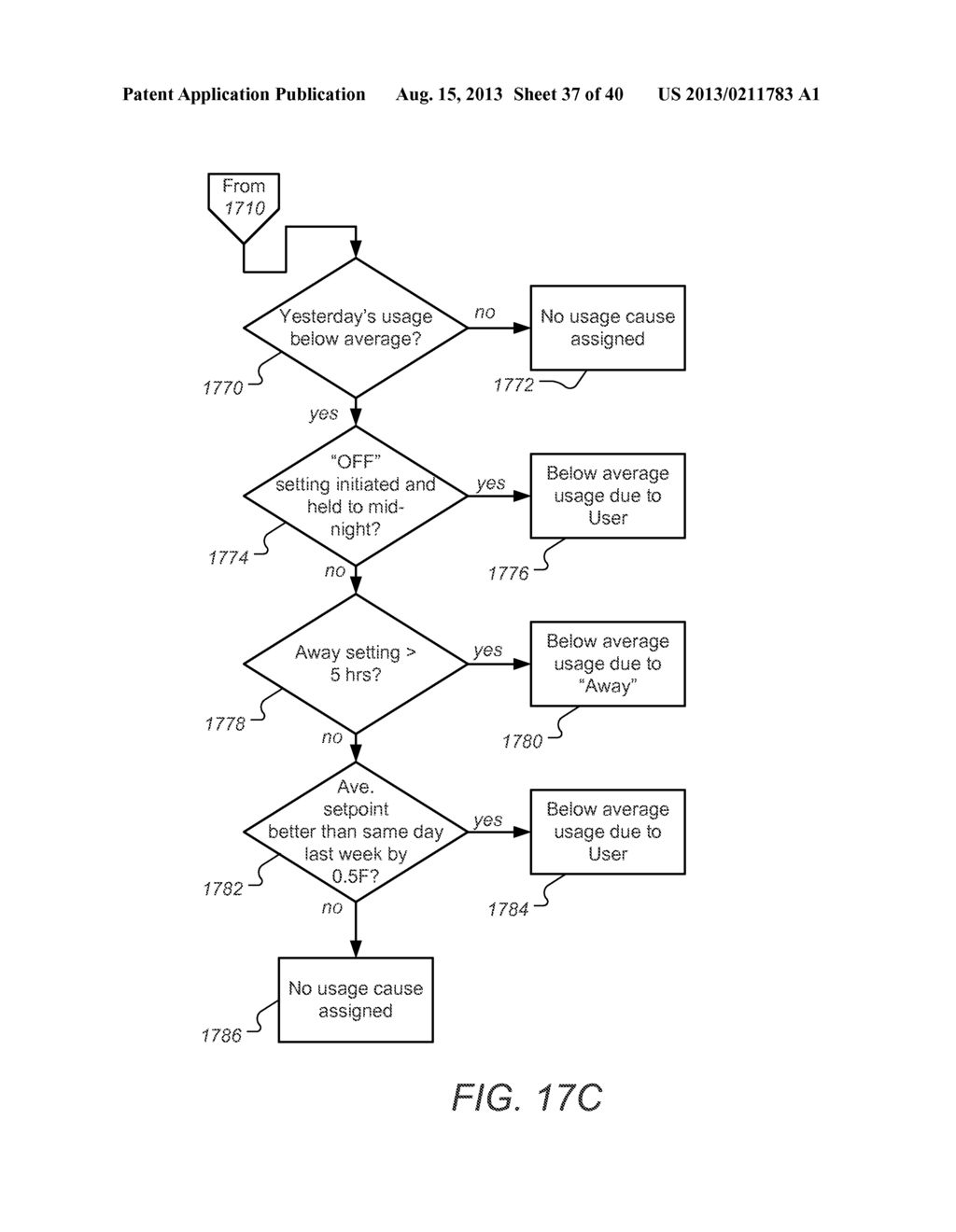 ATTRIBUTING CAUSATION FOR ENERGY USAGE AND SETPOINT CHANGES WITH A     NETWORK-CONNECTED THERMOSTAT - diagram, schematic, and image 38