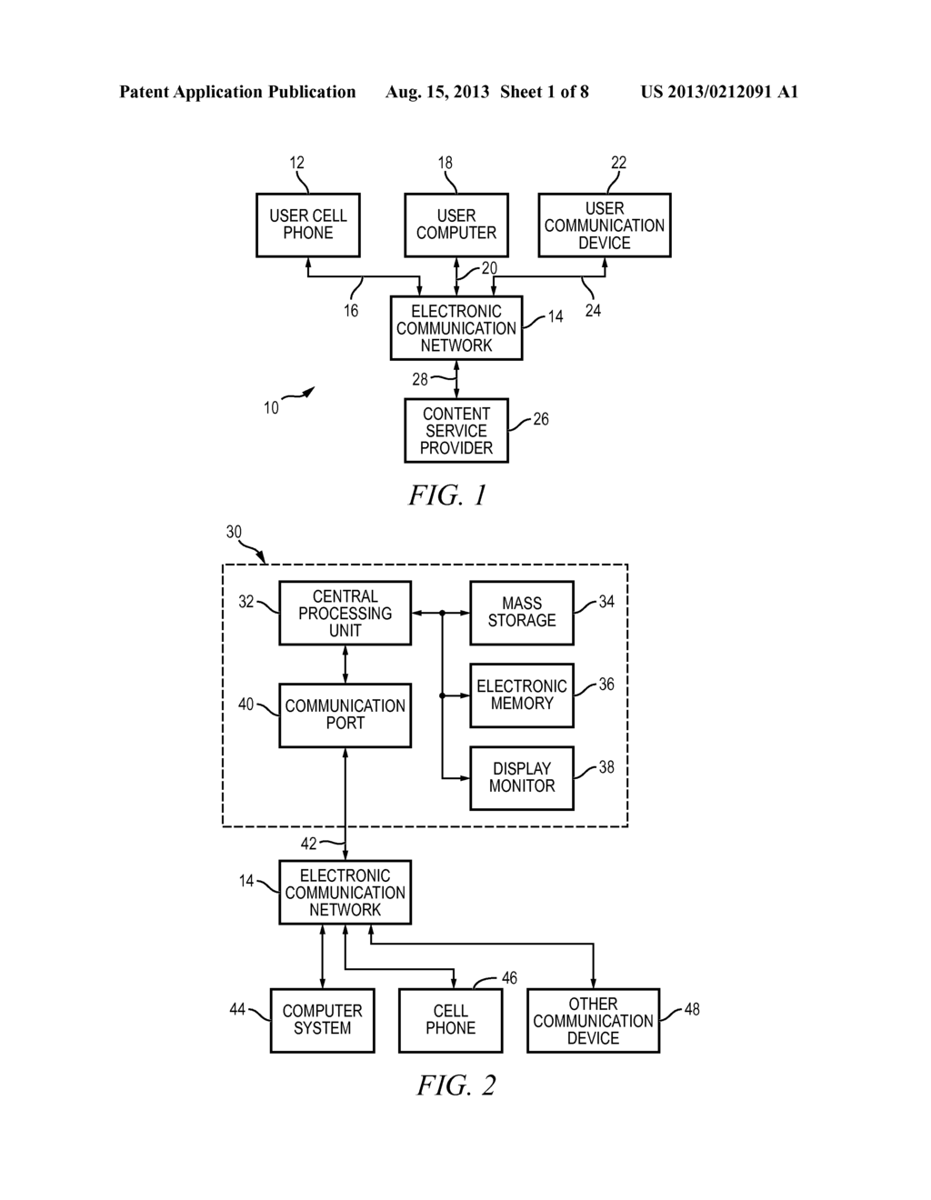 System and Method of Controlling Interactive Communication Services by     Responding to User Query with Relevant Information from Content Specific     Database - diagram, schematic, and image 02