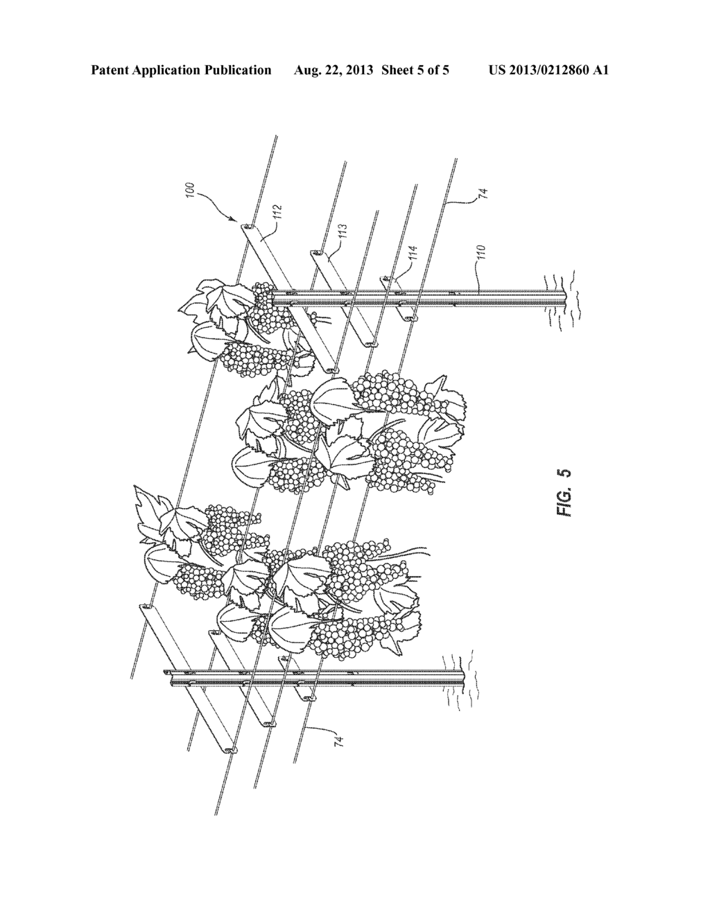 Trellising Cross Arm - diagram, schematic, and image 06