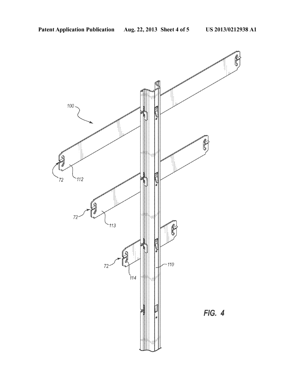 Trellising Cross Arm - diagram, schematic, and image 05