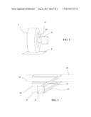 TEST DEVICE FOR MEASURING LOADS SUPPORTED BY A TIRE diagram and image