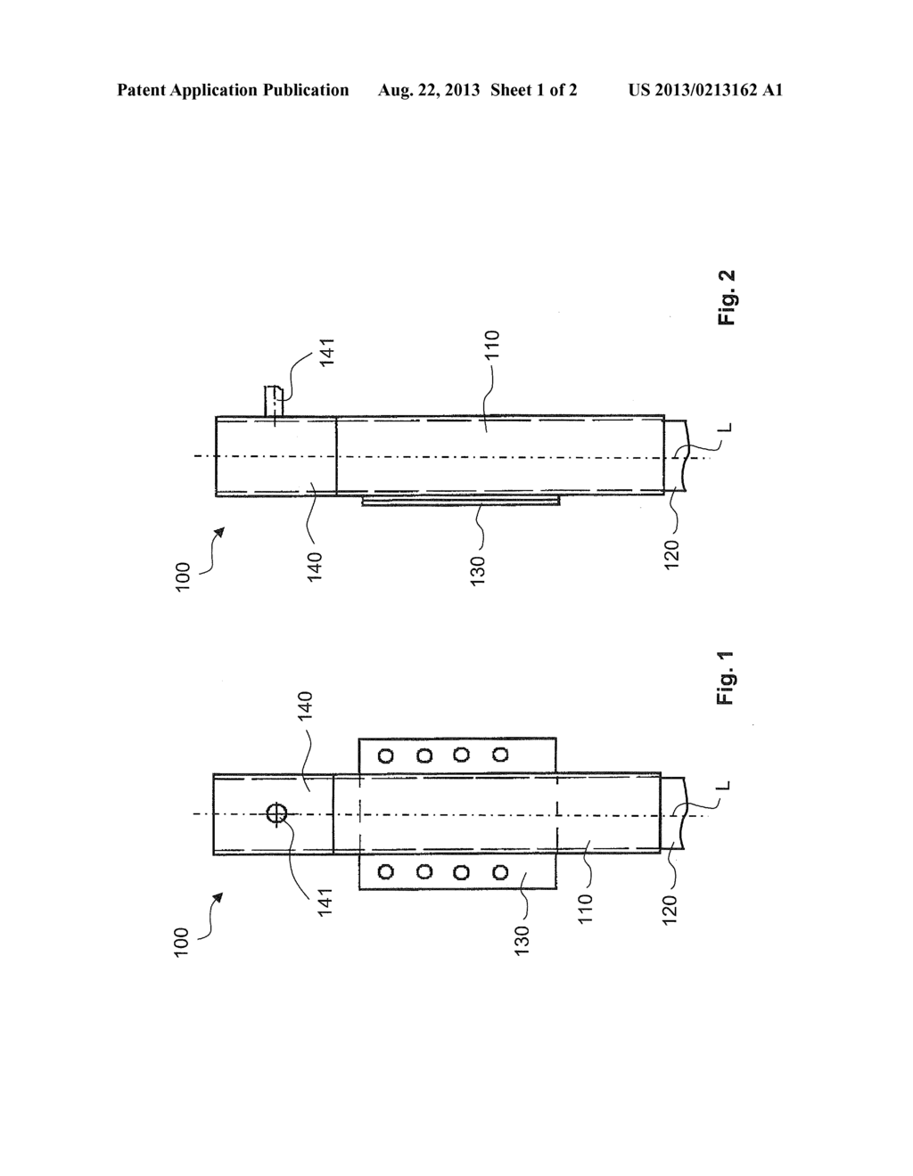 MODULAR SUPPORTING DEVICE FOR A SEMI-TRAILER AND SEMI-TRAILER HAVING SUCH     SUPPORTING DEVICE - diagram, schematic, and image 02