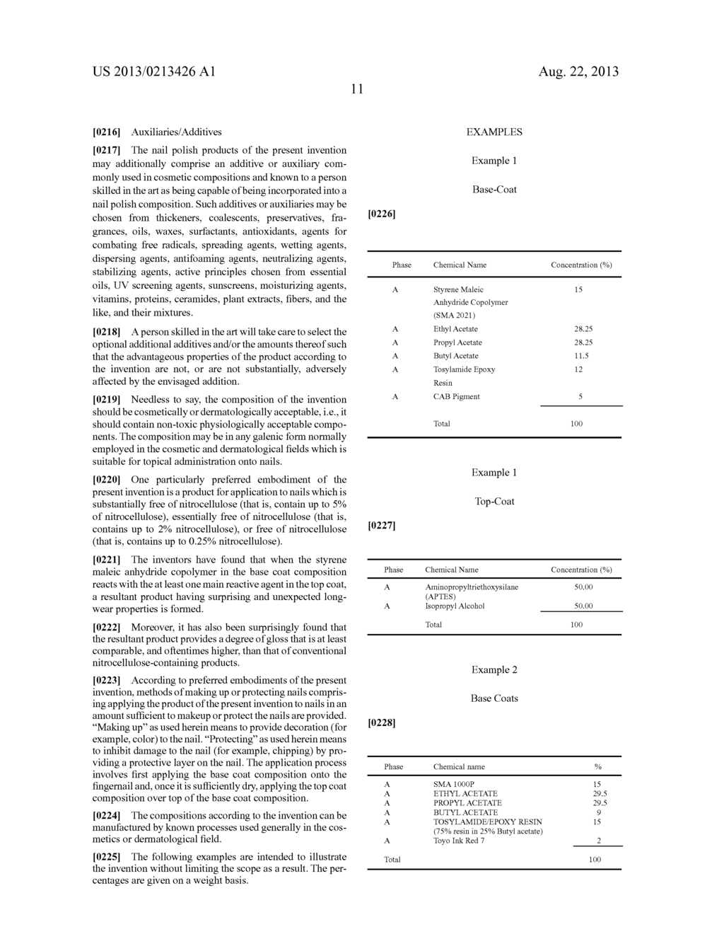 TWO-STEP NAIL POLISH PRODUCT - diagram, schematic, and image 12