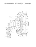 TOOLS AND METHODS FOR PROCESSING MICROELECTRONIC WORKPIECES USING PROCESS     CHAMBER DESIGNS THAT EASILY TRANSITION BETWEEN OPEN AND CLOSED MODES OF     OPERATION diagram and image