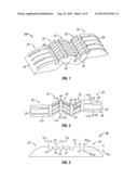 TIRE TREAD HAVING A PLURALITY OF WEAR LAYERS diagram and image