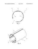 PROFILE FOR A BOTTOM RAIL OF A ROLLER BLIND diagram and image