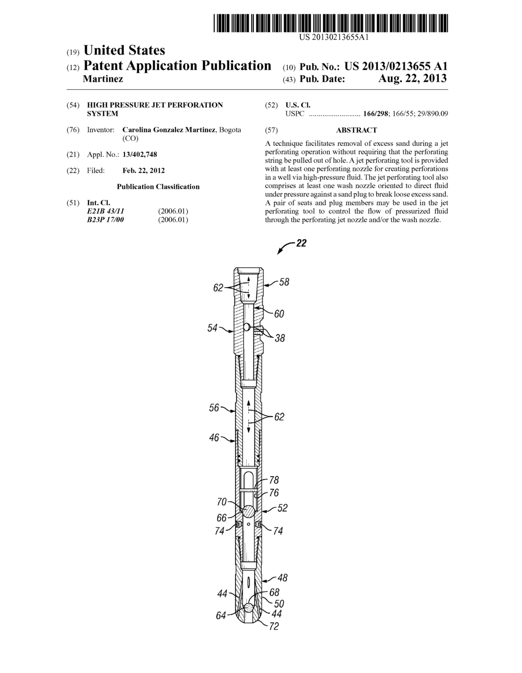 High Pressure Jet Perforation System - diagram, schematic, and image 01