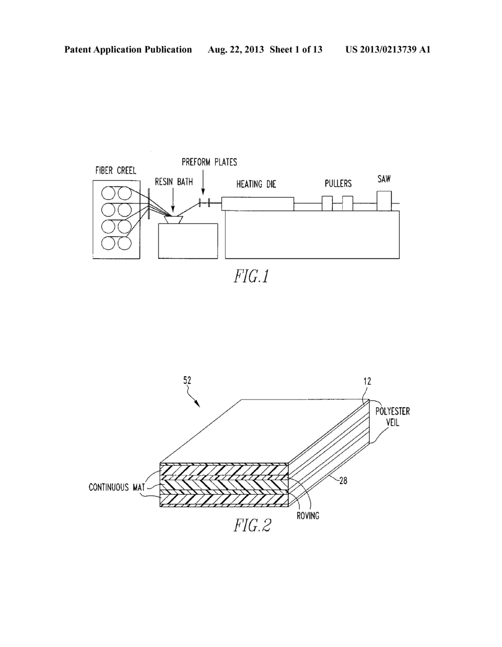 Fiberglass Reinforced Plastic Products Having Increased Weatherability,     System and Method - diagram, schematic, and image 02