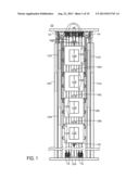 System Having Multiple Cabs in an Elevator Shaft diagram and image