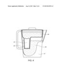 Water filter pouch for use in a drinking water pitcher diagram and image