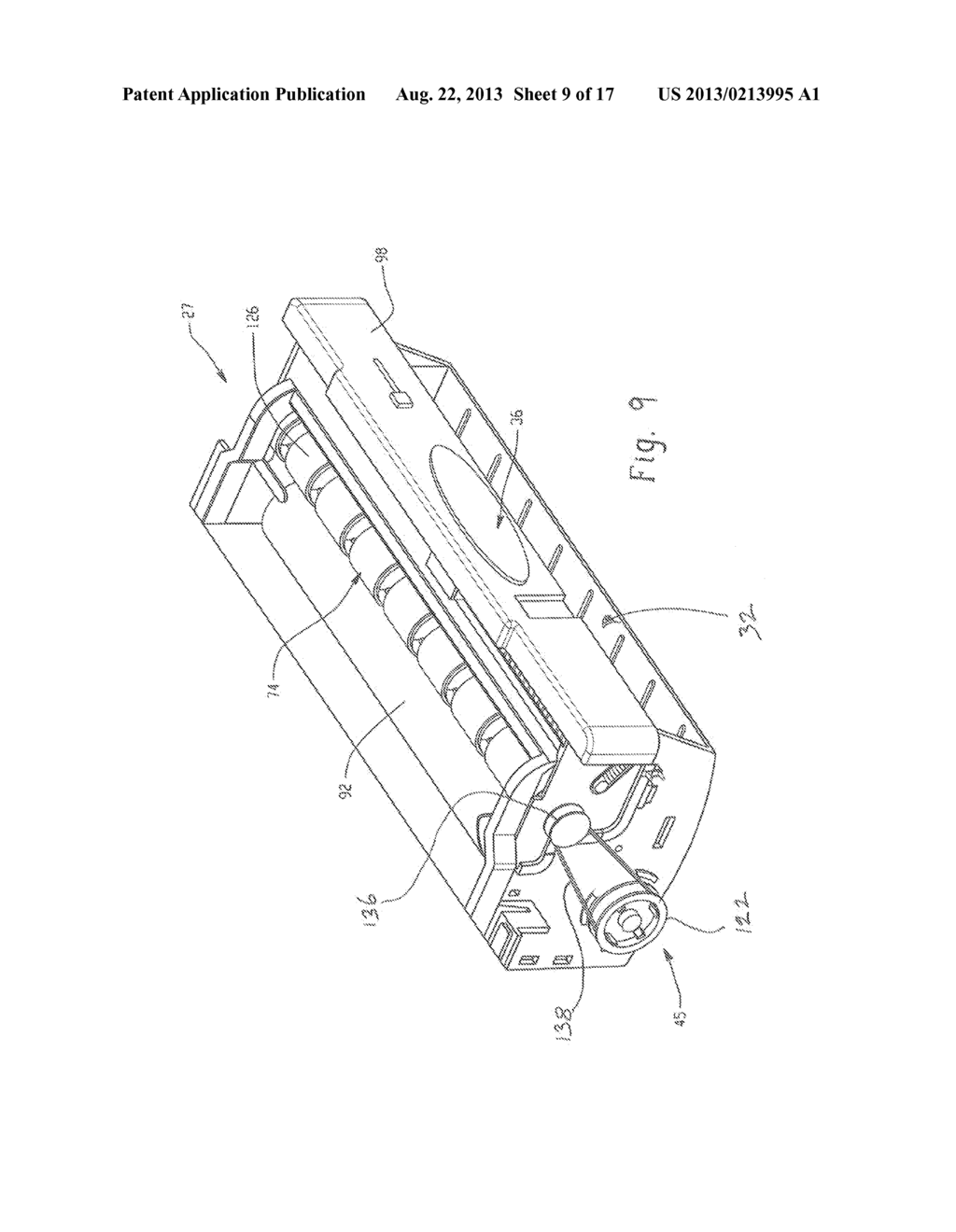 SHEET PRODUCT DISPENSING UNIT AND A CARTRIDGE THEREFORE - diagram, schematic, and image 10