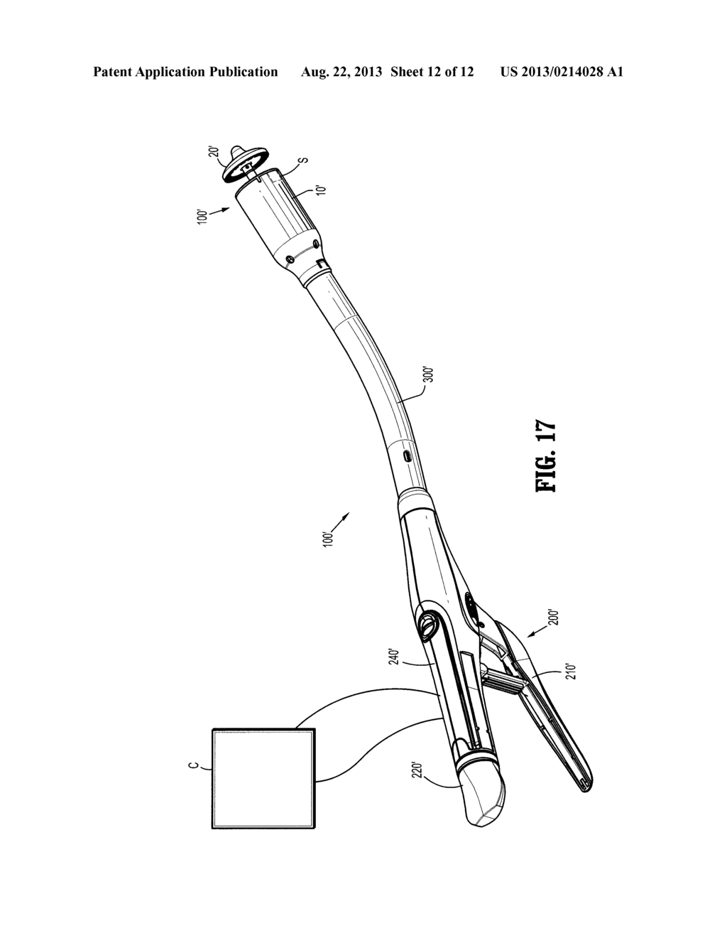 Surgical Fastening Apparatus - diagram, schematic, and image 13