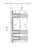 STRUCTURES WITH THROUGH VIAS PASSING THROUGH A SUBSTRATE COMPRISING A     PLANAR INSULATING LAYER BETWEEN SEMICONDUCTOR LAYERS diagram and image