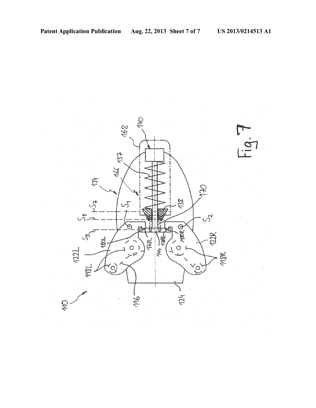 Front unit for a sliding board binding - diagram, schematic, and image 08