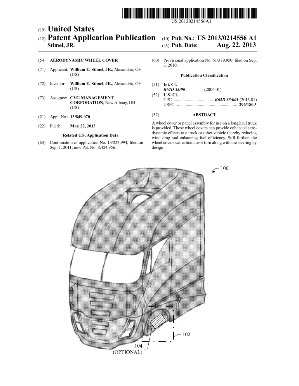 AERODYNAMIC WHEEL COVER - diagram, schematic, and image 01