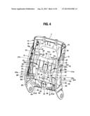 Vehicle Seat with Cushion Plate diagram and image