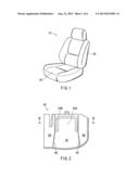 CUSHION PAD FOR CAR SEAT diagram and image