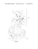 MOTOR ASSEMBLY FOR HOUSING A CAPACITOR IN A MINIATURE BRUSHED DC MOTOR AND     METHOD OF MAKING THE SAME diagram and image