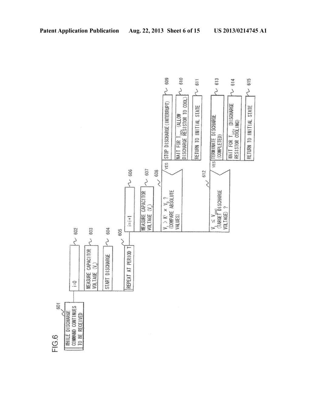 DISCHARGE CIRCUIT FOR SMOOTHING CAPACITOR OF DC POWER SUPPLY - diagram, schematic, and image 07