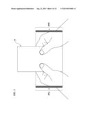 MOBILE TERMINAL APPARATUS AND DISPLAY METHOD FOR TOUCH PANEL IN MOBILE     TERMINAL APPARATUS diagram and image