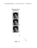 SYSTEMS AND METHODS FOR ANIMATING THE FACES OF 3D CHARACTERS USING IMAGES     OF HUMAN FACES diagram and image