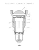 ADJUSTING STRUCTURE FOR LED LAMP CAPABLE OF ADJUSTING LIGHT BEAM diagram and image