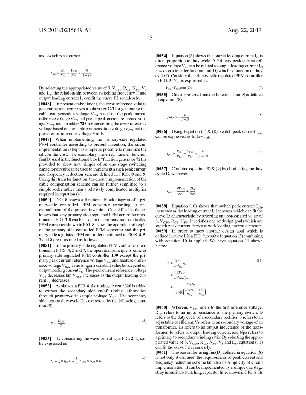 PRIMARY-SIDE REGULATED MODULATION CONTROLLER WITH IMPROVED TRANSIENT     RESPONSE AND AUDILE NOISE - diagram, schematic, and image 14