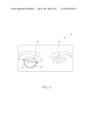 Method of performing eye circle correction an image and related computing     device diagram and image