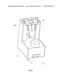 Positioning assembly able to position electrical card diagram and image