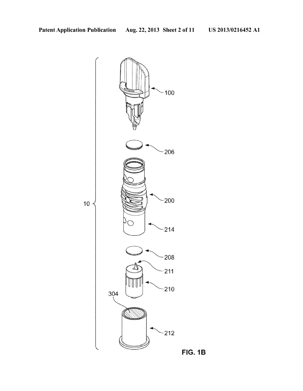 VENT CONFIGURATION FOR A BLOOD SAMPLER - diagram, schematic, and image 03