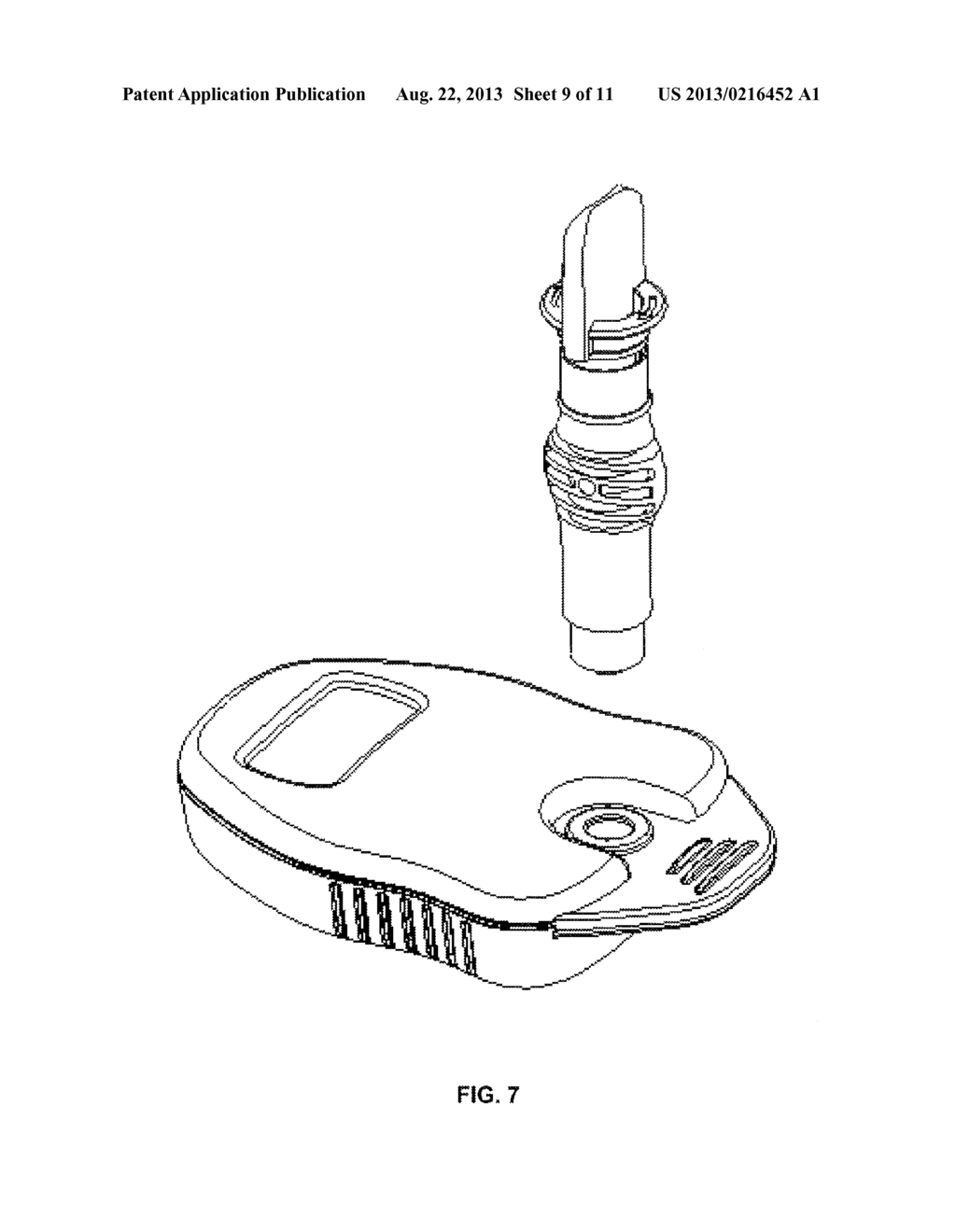 VENT CONFIGURATION FOR A BLOOD SAMPLER - diagram, schematic, and image 10