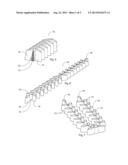 PLIABLE SUPPORT FOR A FOOD PRODUCT OR PREPARATION IN A ROASTING PAN diagram and image