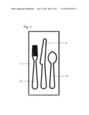 Utensil Mat diagram and image