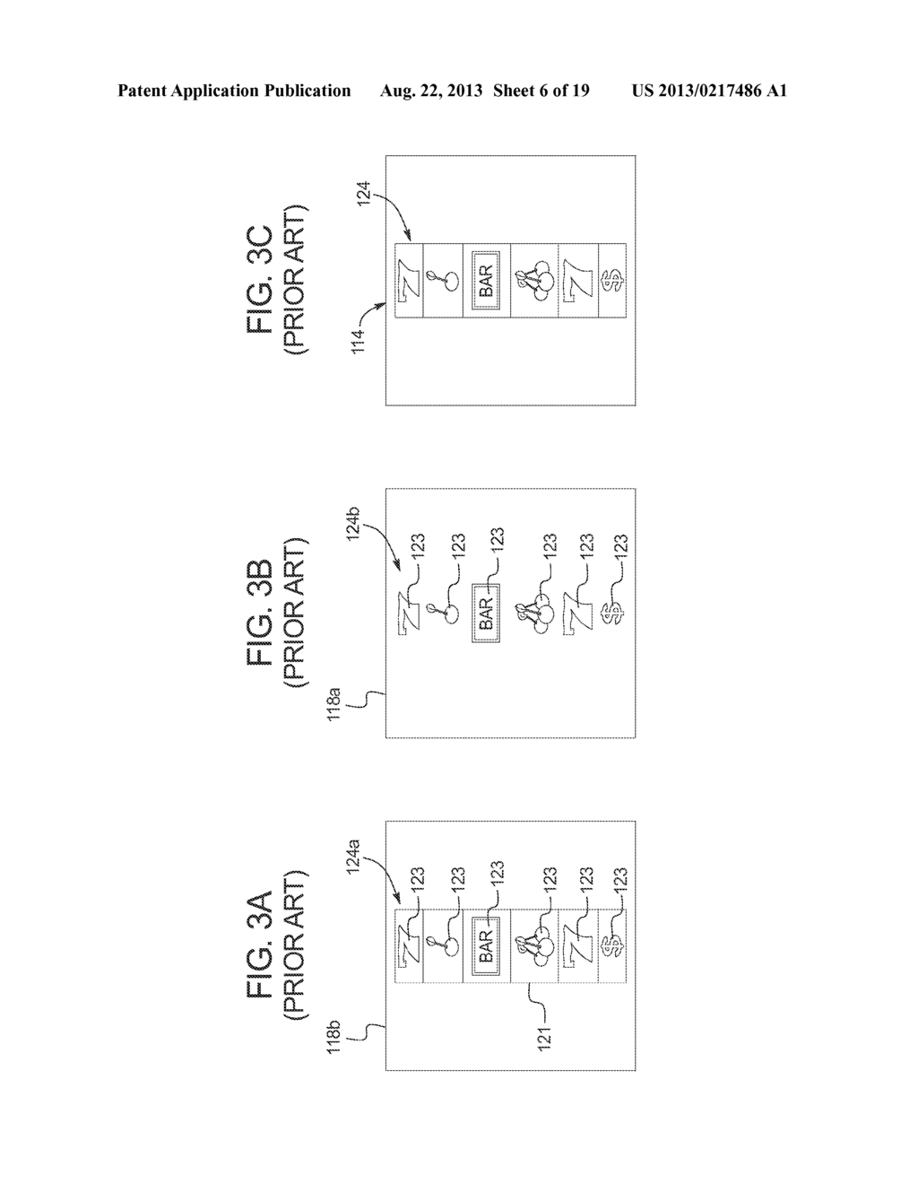 GAMING SYSTEM HAVING REDUCED APPEARANCE OF PARALLAX ARTIFACTS ON DISPLAY     DEVICES INCLUDING MULTIPLE DISPLAY SCREENS - diagram, schematic, and image 07