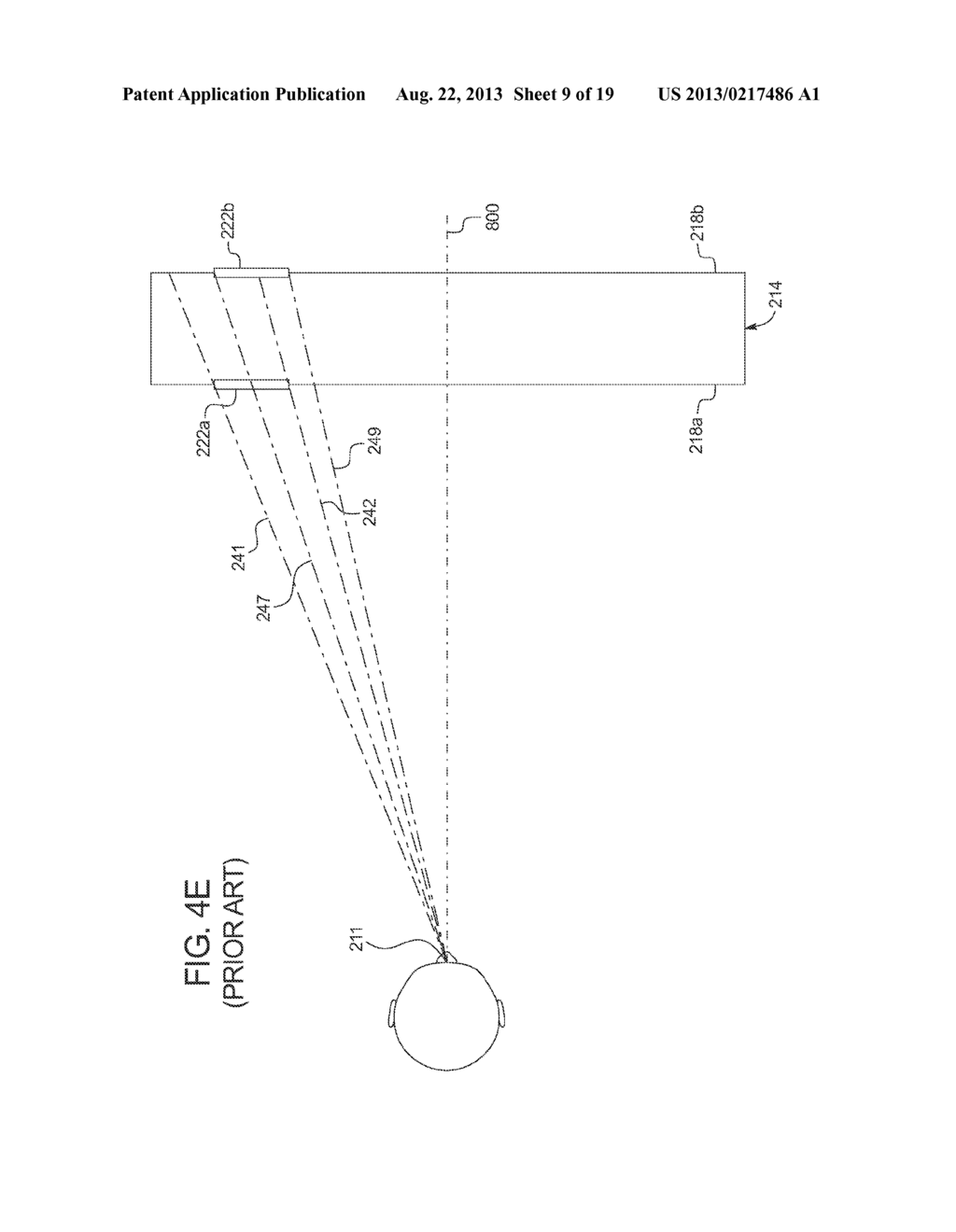 GAMING SYSTEM HAVING REDUCED APPEARANCE OF PARALLAX ARTIFACTS ON DISPLAY     DEVICES INCLUDING MULTIPLE DISPLAY SCREENS - diagram, schematic, and image 10